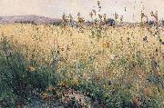 Karl Nordstrom Oat Field Lyron oil on canvas